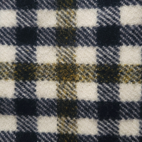 J Crew Dark Academia Plaid Check Wool Mini Skirt Worn by Vanessa Hudgens - Picture 9 of 14